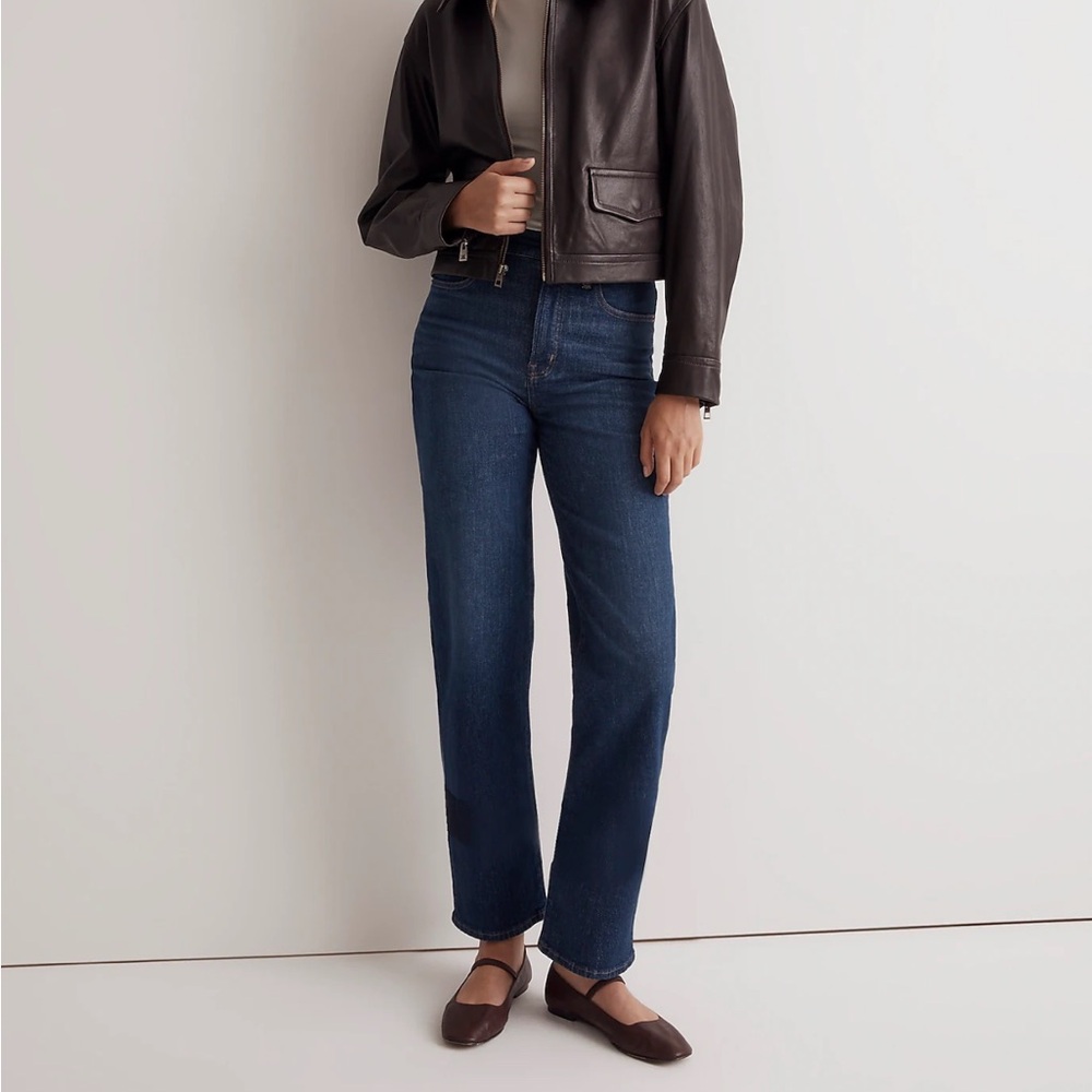 Madewell Perfect Vintage Wide-Leg Jean in Chartwood Wash
